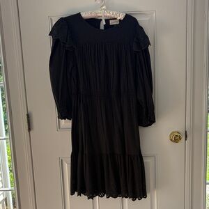 Universal Thread Black Midi Dress